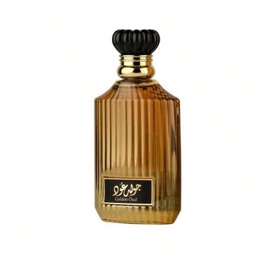 Lattafa Asdaaf Golden Oud By Lattafa Eau De Parfum Spray (Unisex) 3.4 Oz For Men