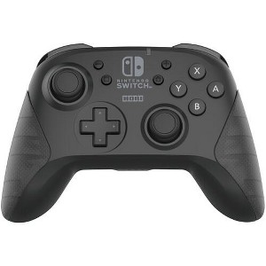 Hori - HORI Wireless HORIPAD Pro Controller: Black for Nintendo Switch - Officially Licensed By Nintendo - 1 of 4