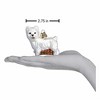 Old World Christmas Glass Blown Ornament, White Westie - 4 of 4