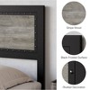 Whizmax Bed Frame With Headboard,Industrial Platform Bed Frame With 4 Storage Drawers and Charge Station,Strong Metal Slats Support - 4 of 4