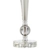 Vienna Full Spectrum Jolie Traditional Glam Table Lamps 26" High Set of 2 Candlestick Glass Crystal Blue Hardback Shade for Bedroom Living Room House - 3 of 4