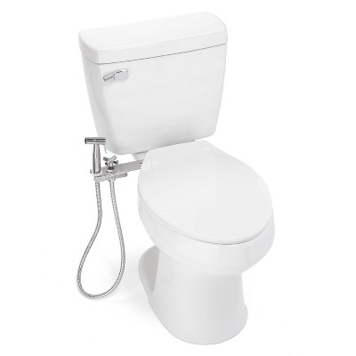 Stainless Steel Handheld Bidet Sprayer with Holster and Shut Off Valve