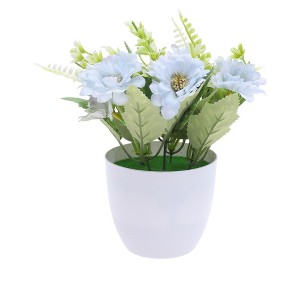 Unique Bargains Artificial Plants Hibiscus Plastic 3.74"x3.74"x7.48" 1 Pc - 1 of 4