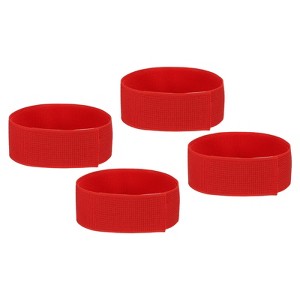 Unique Bargains Elastic Hiking Hunting Trouser Ankle Boot Straps 4 Pcs - 1 of 4