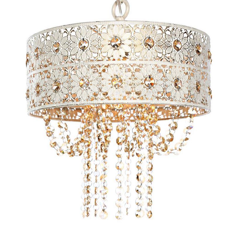 12.5&#34; Jeweled Blossoms Hanging Ceiling Light - River of Goods, 1 of 6