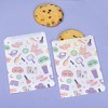Big Dot of Happiness Pajama Slumber Party Paper Treat Bags, Girls Sleepover Party Candy Bags, Greaseproof White Paper Sandwich Cookie Bags - 25 Count - 2 of 4