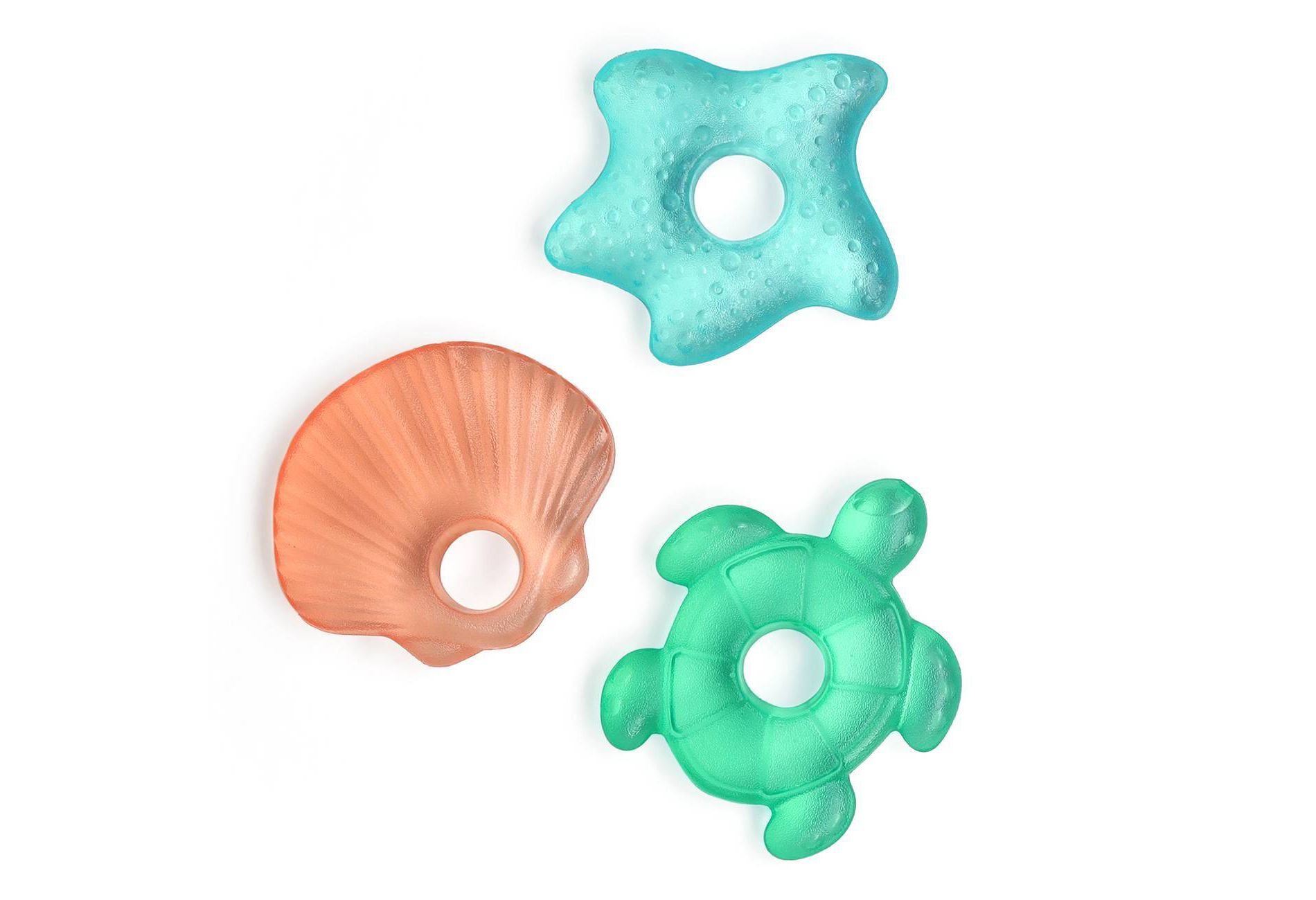 Itzy Ritzy Cutie Coolers 3pk Teether Set - Seaside