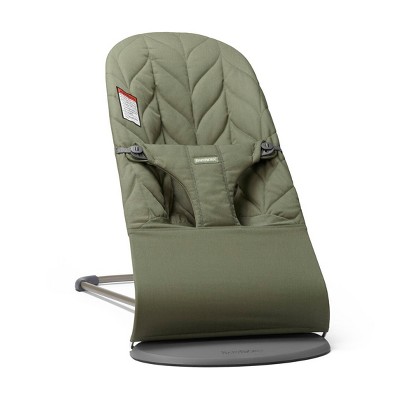 BabyBjörn Bouncer Bliss Petal Quilt Woven, Dark Green