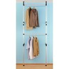 vidaXL Telescopic Wardrobe System with Rods Aluminum - 4 of 4