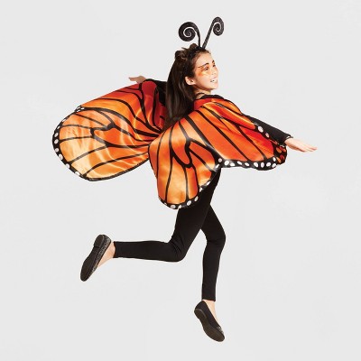 Kids' Monarch Butterfly Wings Halloween Costume Wearable Accessory - Hyde & EEK! Boutique™