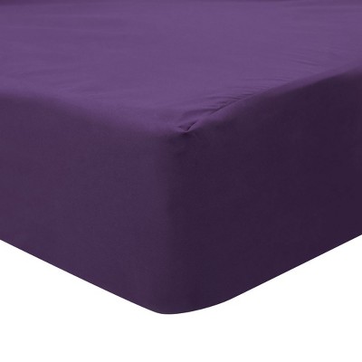 Piccocasa 200 Thread Count 100% Cotton Fitted Bed Sheet With 15