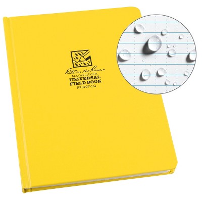 Casebound Notebook Special Ruled 6.75" x 8.75" Yellow - Rite in the Rain