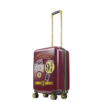 WB Harry Potter Ful Hogwart Express Hardside Printed Abs 21 Inch Luggage Burgundy