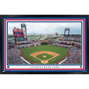 Trends International MLB Philadelphia Phillies - Citizens Bank Park 22 Framed Wall Poster Prints - 1 of 4