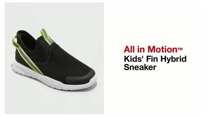 Kids' Fin Hybrid Sneakers - All In Motion™, 2 of 6, play video