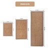 Home Weavers Luxury Collection 100% Cotton Tufted Bathroom Rug Set, Non-Slip Latex Bath Rug Set - 3 of 4