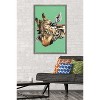 Trends International Snowtap - Giraffe Photobomb Framed Wall Poster Prints - 2 of 4