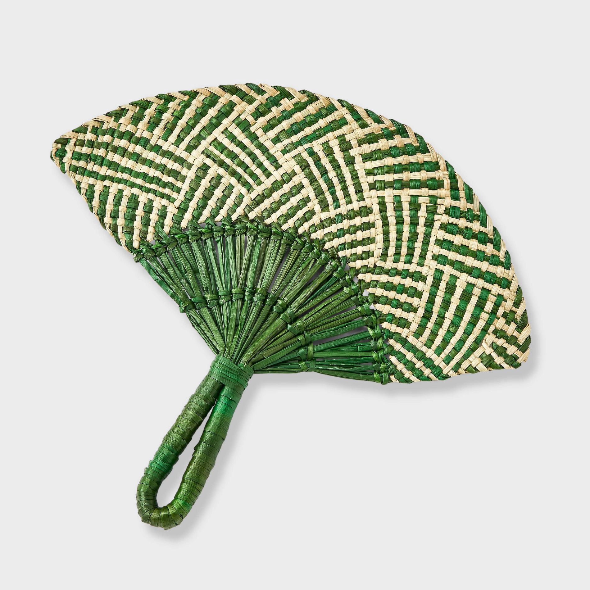 Straw Woven Hand Fan - A New Day™
