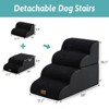 Cozy Kiss Modular Foam Pet Stairs, Portable Dog Steps for Couch and Bed with Removable Design - 2 of 4