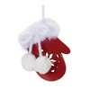 Melrose Snowflake Mitten Stocking Ornament (Set of 12) - 2 of 4