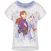 Disney Frozen Princess Anna Elsa Girls 3 Pack T-Shirts Toddler - 3 of 4