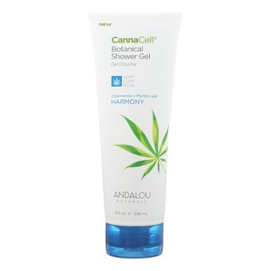 Andalou Naturals CananCell Chamomile and Myrtle Leaf Botanical Shower Gel - 8 fz - 1 of 4