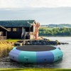 Infans 10FT Inflatable Water Bouncer Splash Padded Water Trampoline Blue & Green - 3 of 4