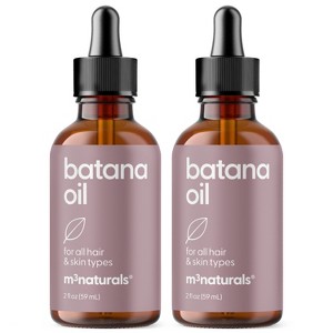 M3 Batana Oil, Unrefined Batana Hair Oil for Healthy Skin & Collagen Production, Moisturizes Scalp & Promotes Hair Strength, 2 fl oz - 1 of 4