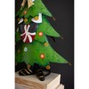 Kalalou Set of Two Painted Metal Cat Christmas Trees – Holiday Decor - 4 of 4