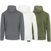 Rudolph Men's Heavyweight Fleece Lined Pullover Hoodie-3 Pack - 2 of 3