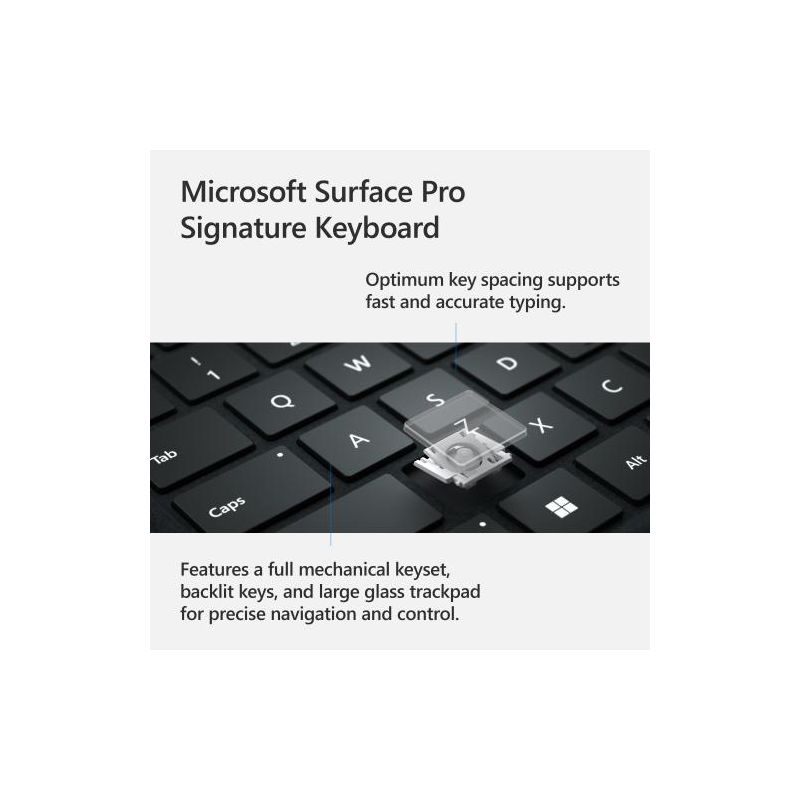 Microsoft Surface Pro Signature Keyboard Sapphire, 3 of 7