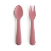 Mushie Dinnerware Fork and Spoon Set - 3 of 4