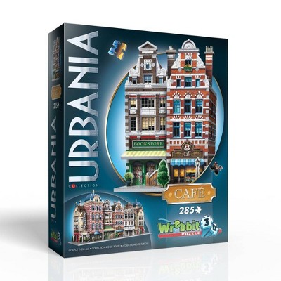 Wrebbit Urbania Collection Cafe 3D Puzzle 385pc