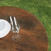 HOMLUX 4-Leg Round Outdoor Dining Table Patio Bistro Tables for Yard, Balcony, Lawn, Pool - 4 of 4