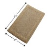 Knightsbridge Naples 220 GSF Non Skid Back Bath Rug 17 x 24 - 2 of 3