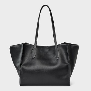 Winged Tote Bag - A New Day™ Black : Target