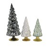 Cody Foster 7.0 Inch Small Hue Trees Gray Set / 3 Halloween Decorate Decor Mantle Tree Sculptures - 3 of 3