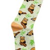 Raccoon Socks from the Sock Panda (Women's Sizes, Adult Medium) - 2 of 3