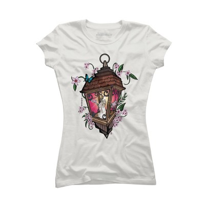 Junior's Design By Humans Beautiful Lantern By Adamzworld T-Shirt
