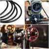 Unique Bargains Rubber Universal Sewing Machine Motor Stretch Belt Seal Repair Parts 5 Pcs - 4 of 4