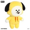 Aurora Medium CHIMMY BT21 Lovable Stuffed Doll Yellow 10" - 2 of 4