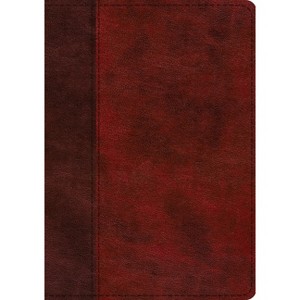 ESV Single Column Journaling Bible, Large Print (Trutone, Burgundy/Red, Timeless Design) - by  Esv Bibles (Leather Bound) - 1 of 1