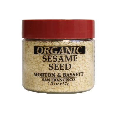 Morton & Bassett Spices Organic Sesame Seed -1.3oz