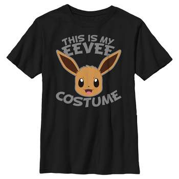 Boy's Pokemon Halloween This is my Eevee Costume T-Shirt