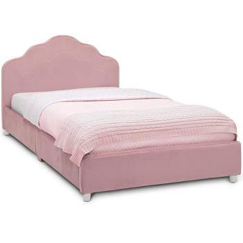 Twin Upholstered Kids' Bed Rose Pink - Delta Children