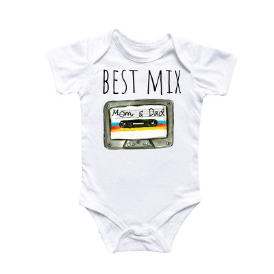 Best Mix Mom Dad - Baby Boy Girl Clothes Infant Onesie® Funny Cute Newborn GS1