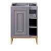 James Martin Signature Vanities & Alicante' 24" Stainless Steel Base, Radiant Gold - 2 of 4