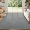 Area Rug Large Fluffy Shag Rugs for Living Room Non Slip Machine Washable Rugs for Bedroom Ultra-Soft Plush Shaggy Carpet for Nursery Office - 3 of 4