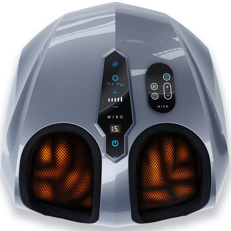 Shiatsu Foot Massager Machine With Multiple Functions and Heat - Charcoal, 1 of 8
