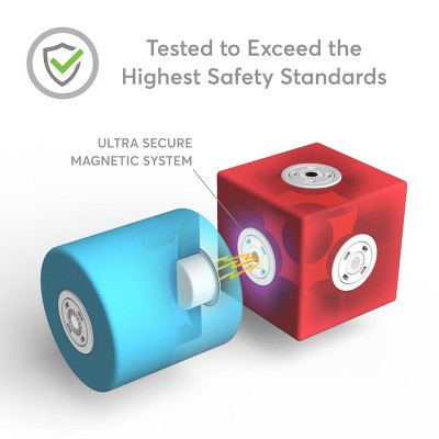 magnetic foam blocks fort